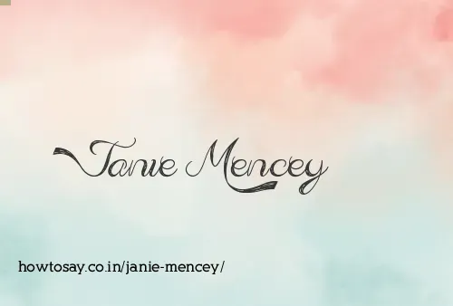 Janie Mencey
