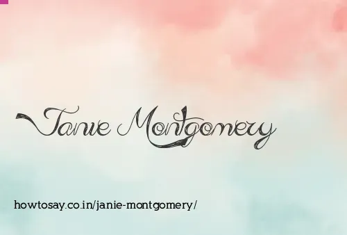 Janie Montgomery