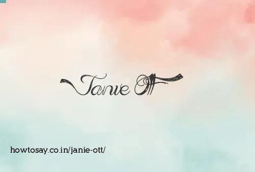 Janie Ott