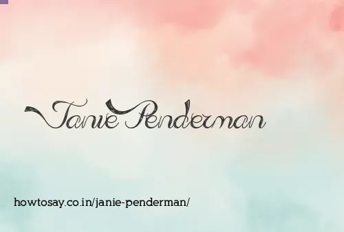 Janie Penderman