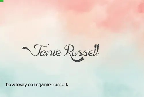 Janie Russell