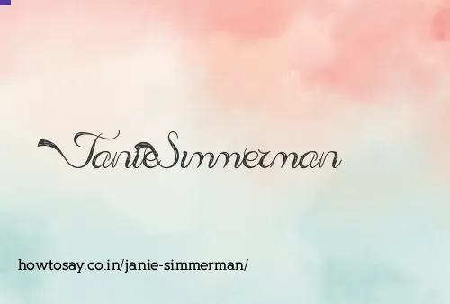 Janie Simmerman