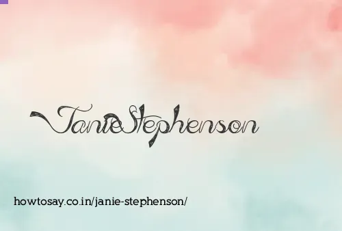 Janie Stephenson