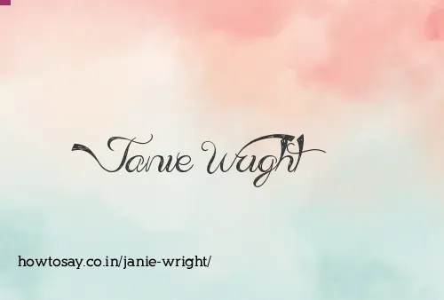 Janie Wright