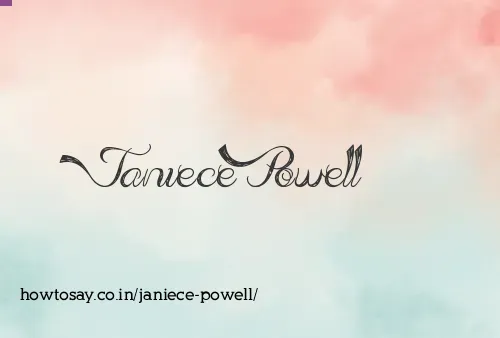 Janiece Powell