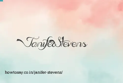 Janifer Stevens