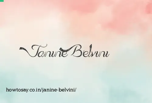 Janine Belvini
