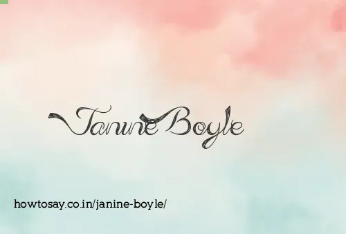 Janine Boyle