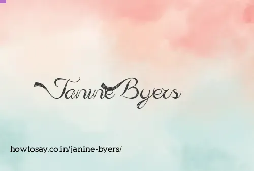 Janine Byers