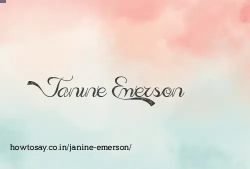 Janine Emerson