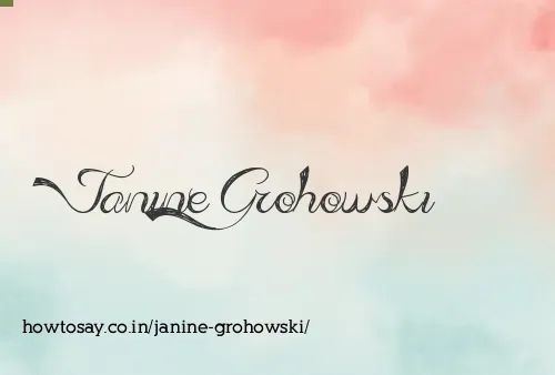 Janine Grohowski