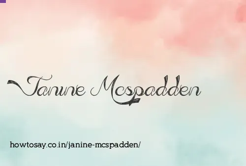 Janine Mcspadden