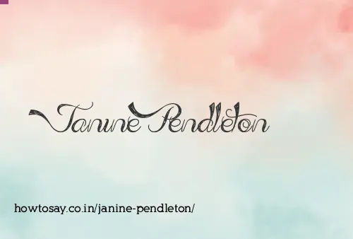 Janine Pendleton