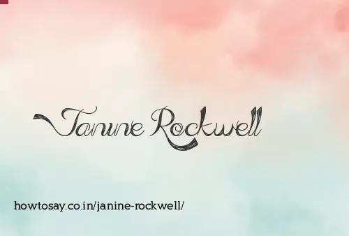 Janine Rockwell