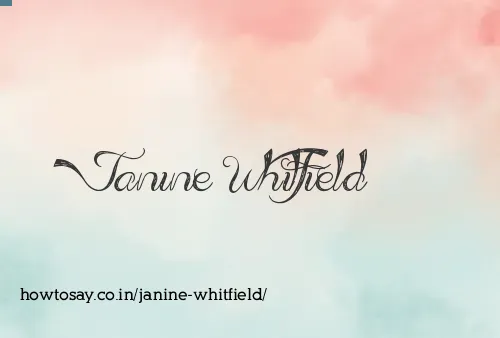 Janine Whitfield