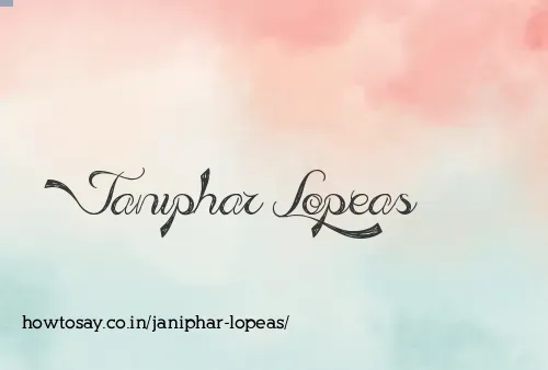 Janiphar Lopeas