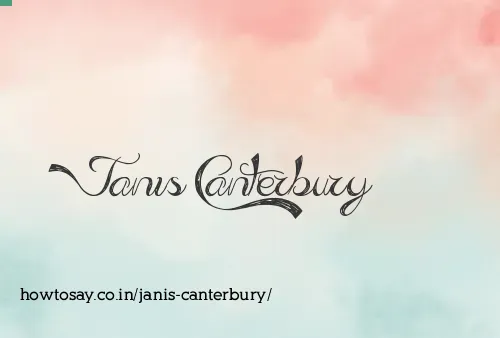 Janis Canterbury