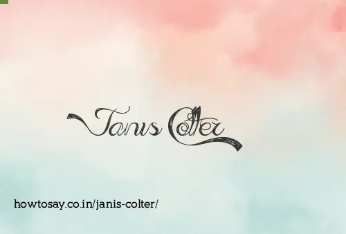 Janis Colter