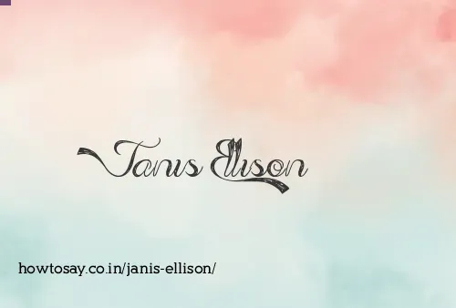 Janis Ellison