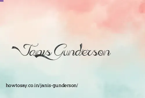 Janis Gunderson