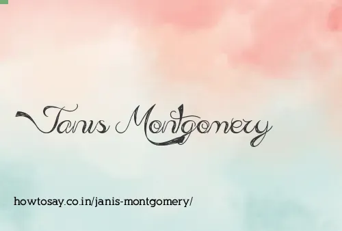 Janis Montgomery