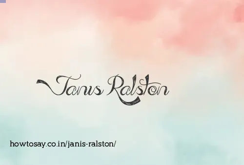 Janis Ralston