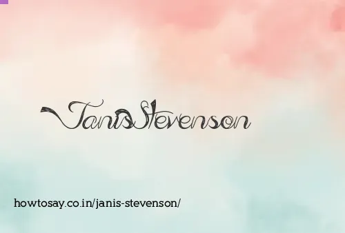 Janis Stevenson
