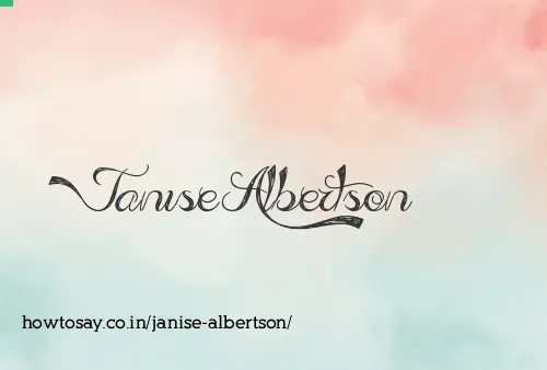 Janise Albertson