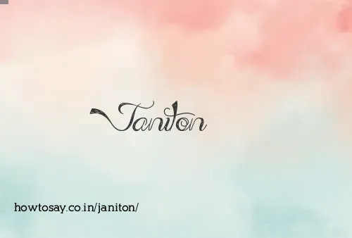 Janiton