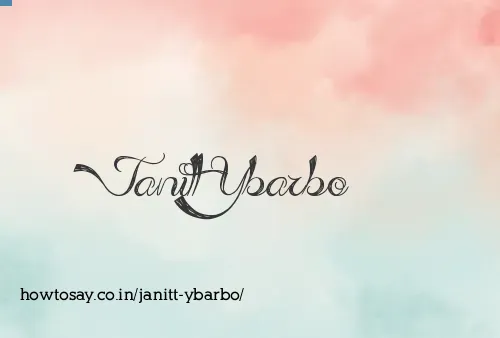 Janitt Ybarbo