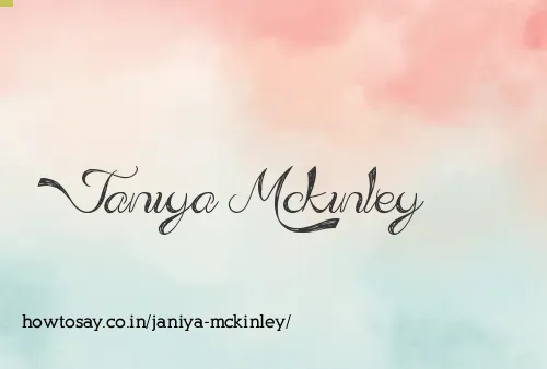 Janiya Mckinley