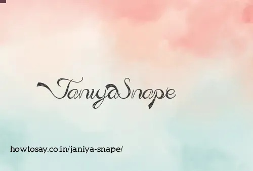 Janiya Snape