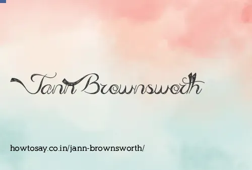 Jann Brownsworth