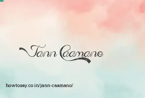 Jann Caamano