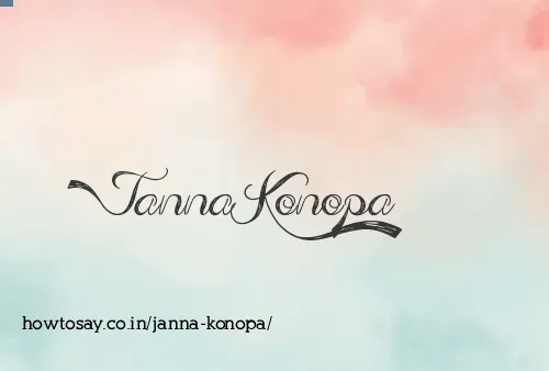 Janna Konopa