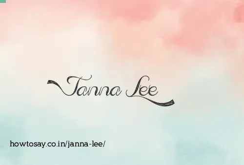 Janna Lee