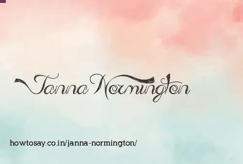 Janna Normington