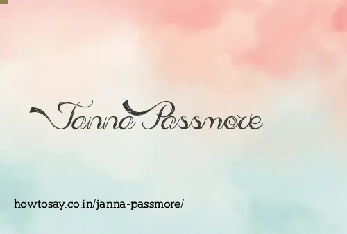 Janna Passmore