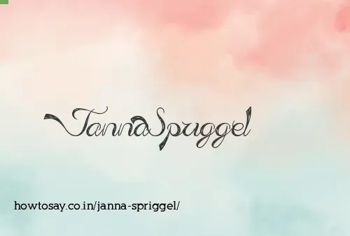 Janna Spriggel