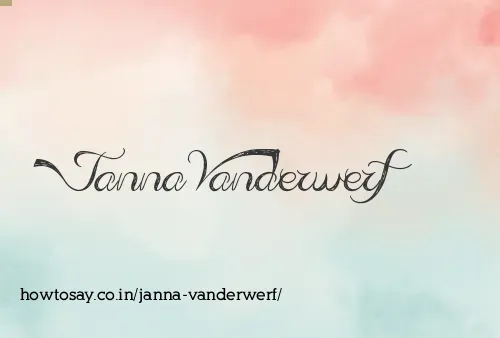 Janna Vanderwerf