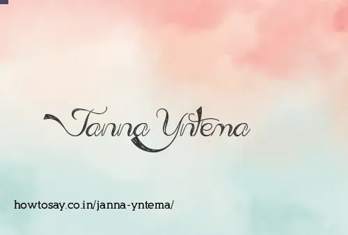 Janna Yntema
