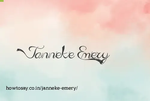 Janneke Emery