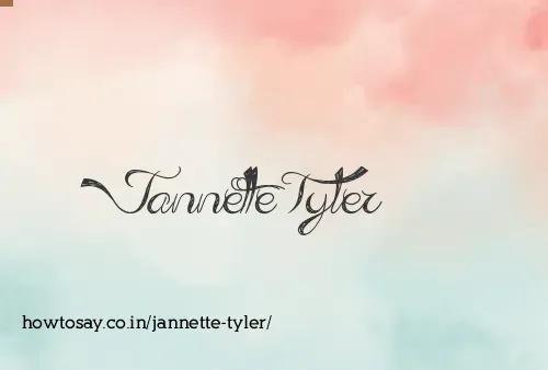 Jannette Tyler