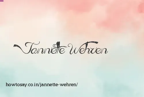 Jannette Wehren