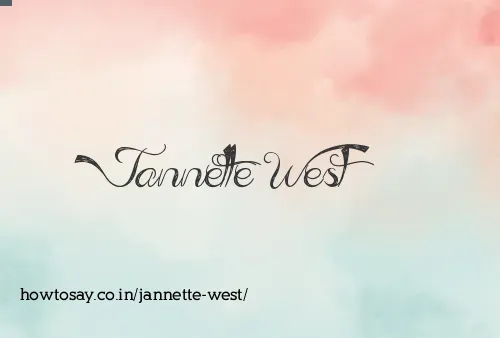 Jannette West