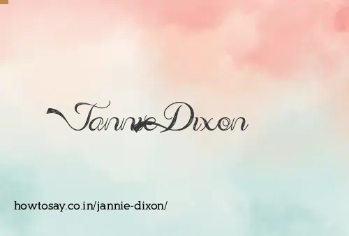 Jannie Dixon
