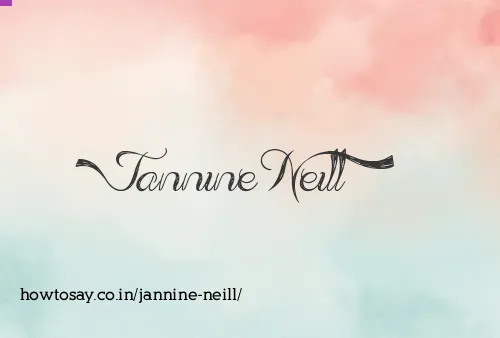 Jannine Neill