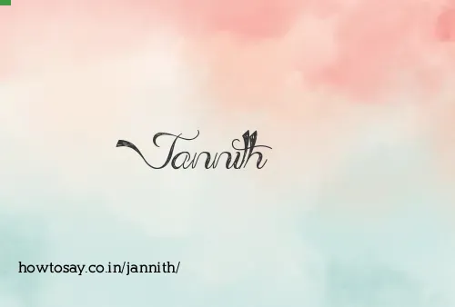Jannith