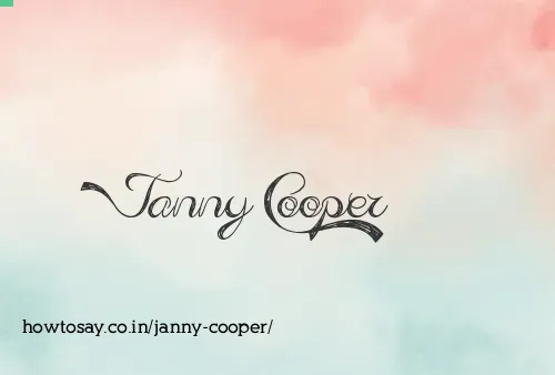 Janny Cooper