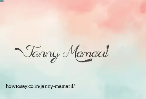 Janny Mamaril